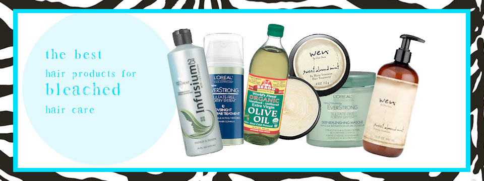products how to repair bleached hair