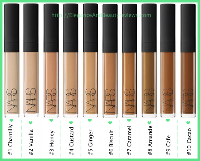 NARS Radiant Creamy Concealer Review swatches
