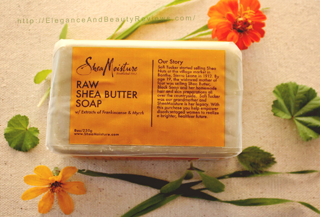 Back of the bar of soap