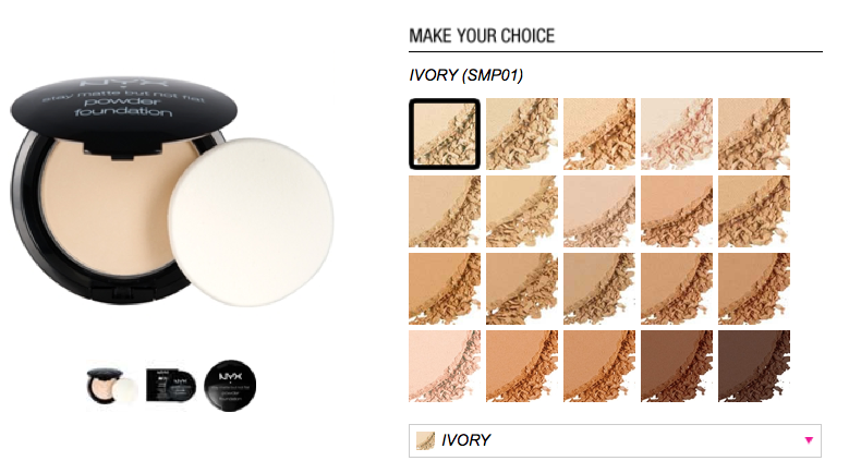 NYX Stay Matte but not Flat Powder Foundation Review 