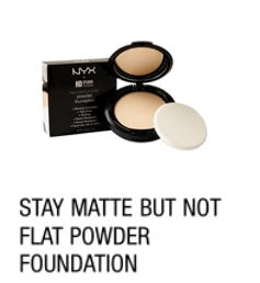 NYX Stay Matte but not Flat Powder Foundation Review