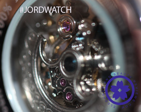 JORD watch review time piece back