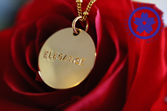  Gold Name Necklace by Jenny Present