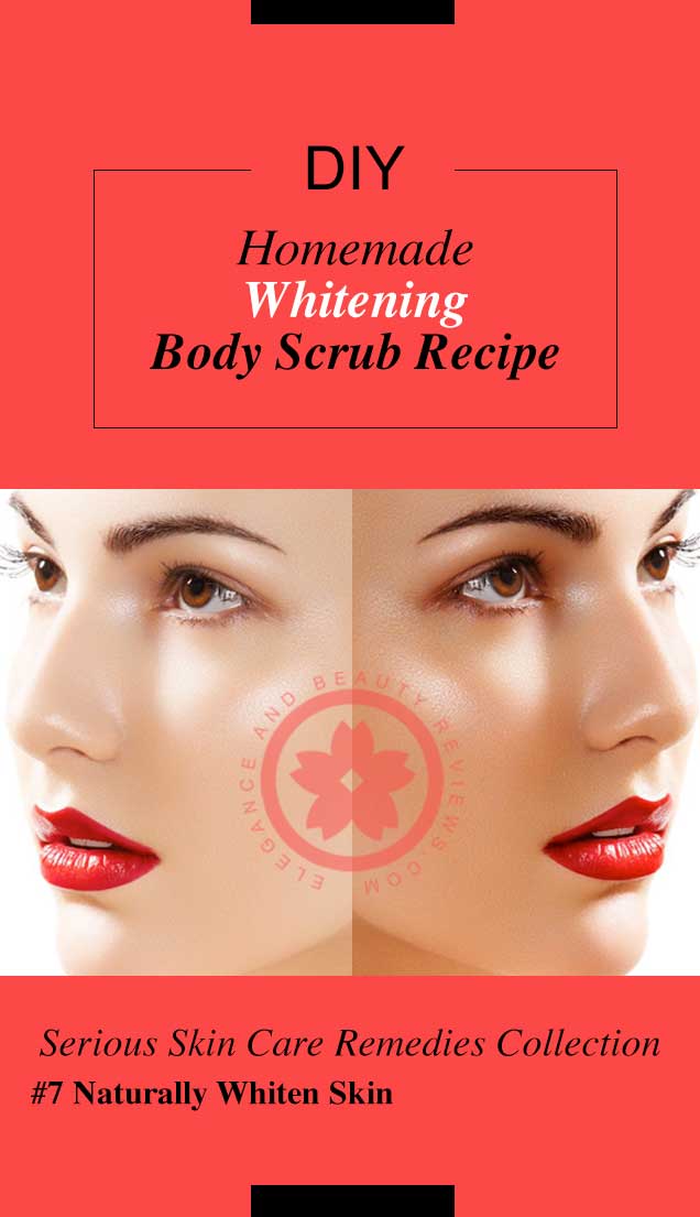 Homemade Whitening Body Scrub Recipe
