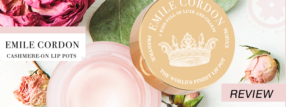 emile cordon cashmere-on lips pots review