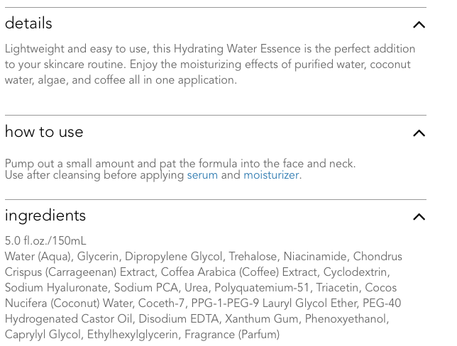 elf hydrating water essence review