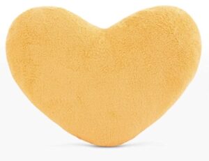 yellow snapchat heart